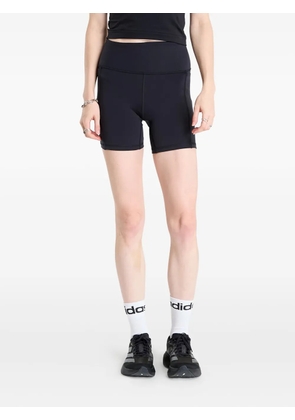 Under Armour high-waisted bull logo shorts - Black