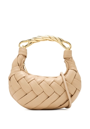 JW Pei woven-leather tote bag - Neutrals