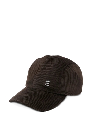 Études Studio corduroy cap - Brown