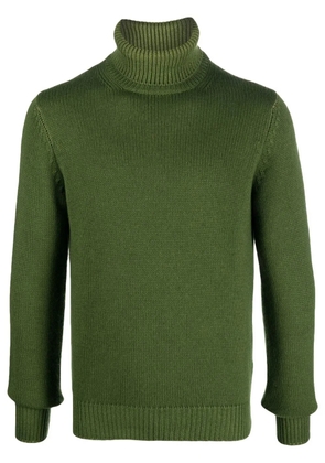Dell'oglio roll-neck knit jumper - Green