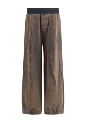 ALAINPAUL Knee Shape Sweatpants - Brown