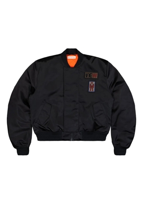 Walter Van Beirendonck Beep Beep bomber jacket - Black
