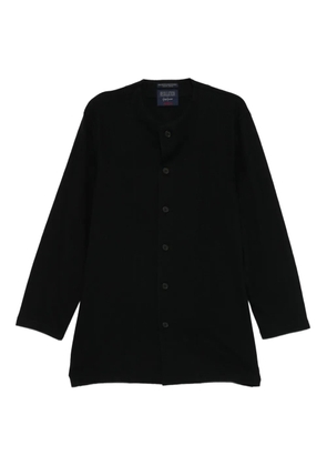 Yohji Yamamoto buttoned-up cardigan - Black