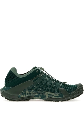 Mammut Hueco Knit II Low camouflage sneakers - Green
