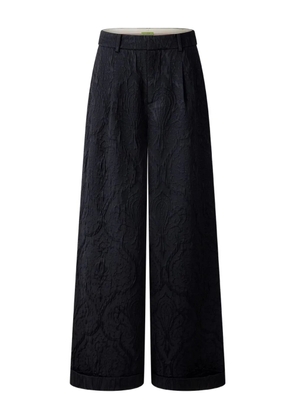Shanghai Tang jacquard tang trousers - Black