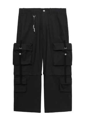 BAPE BLACK *A BATHING APE® cargo trousers