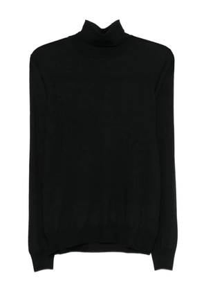 Tagliatore roll-neck sweater - Black