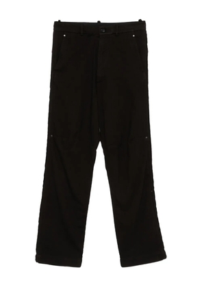 Masnada rivet-detail trousers - Brown