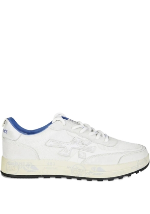 Premiata Nous 7232 appliqué sneakers - White