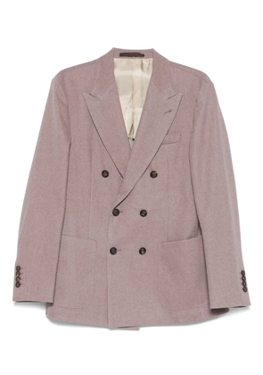 Eleventy double-breasted pocket blazer - Pink