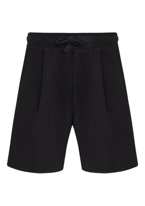 Osklen dart-detailing shorts - Black