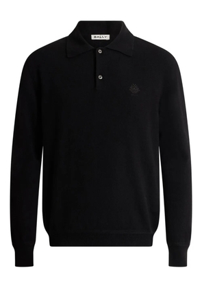 Bally long-sleeves polo shirt - Black