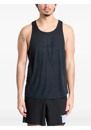 SAYSKY logo flow singlet top - Black