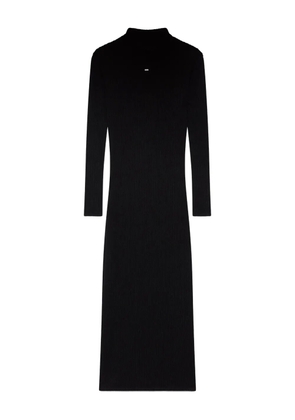 GCDS long-sleeve maxi dress - Black