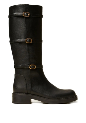 TWINSET buckle-strap boots - Black