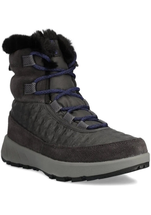 Columbia trimmed lace-up ankle boots - Grey