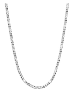 Nialaya Jewelry Tennis crystal-embellishment necklace - Silver