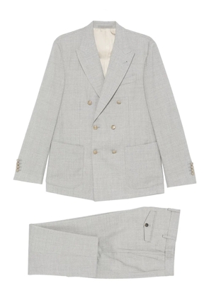 Eleventy double-breasted suit - Grey