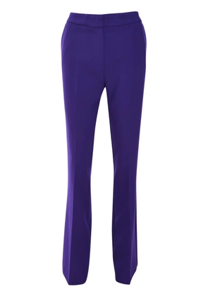 SIMONA CORSELLINI tapered trousers - Purple