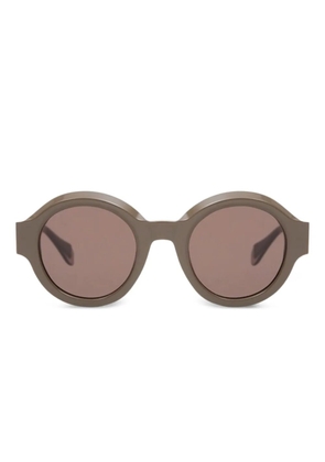 GIGI STUDIOS round-frame sunglasses - Brown