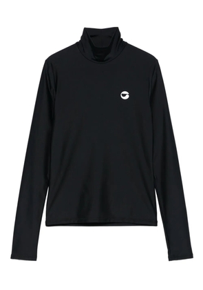 Coperni long-sleeved high-neck top - Black