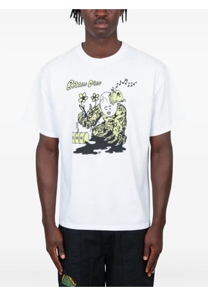Brain Dead Scrambled Head graphic T-shirt - White