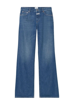 Closed Gillan button-fly wide-leg jeans - Blue