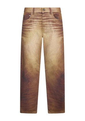 Roberto Cavalli faded-effect jeans - Neutrals