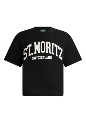 Bally st moritz-print T-shirt - Black