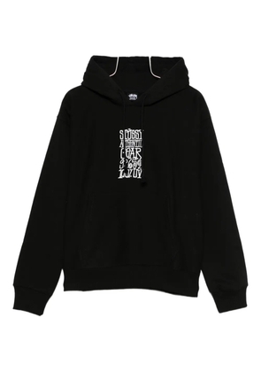 Stüssy cotton blend hoodie - Black