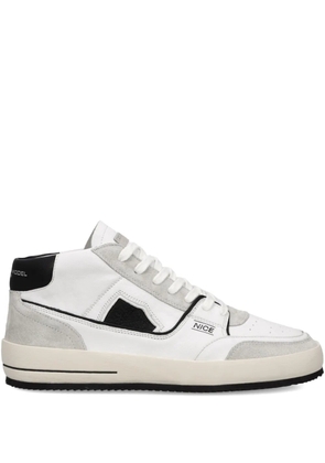 Philippe Model Paris Nice leather low-top sneakers - White