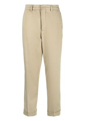Closed tailored high-waisted trousers - Neutrals