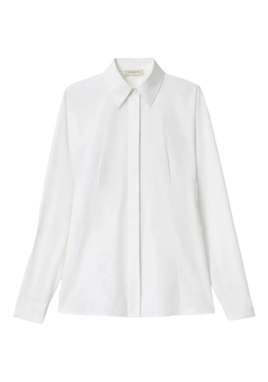 Lafayette 148 Bridgehampton poplin shirt - White