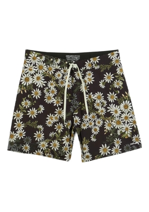 Osklen Daisy Night drawstring swim shorts - Black