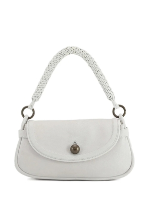 Officine Creative Holes leather shoulder bag - White