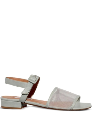 About Arianne Marini panelled leather sandals - Grey