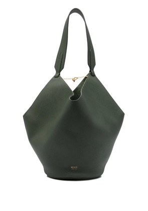KHAITE small Lotus tote bag - Green