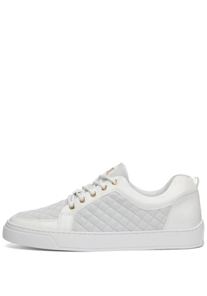 Leandro Lopes logo-plaque sneakers - White