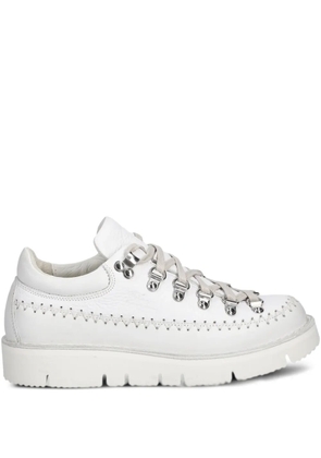 Fracap Magnifico leather lace-up sneakers - White