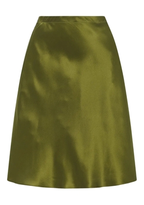 Rosetta Getty Bias slip skirt - Green