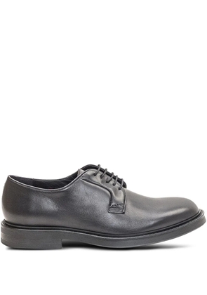 sturlini firenze leather lace-up derby shoes - Black
