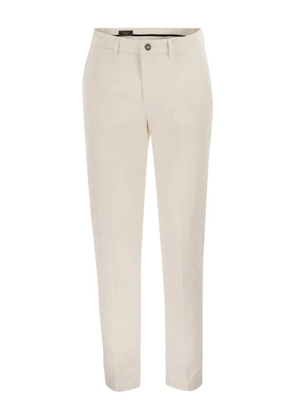 Peserico gabardine-weave chino trousers - Neutrals