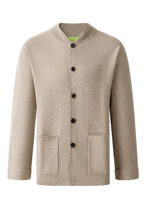 Shanghai Tang buttoned patch-pockets cardigan - Neutrals