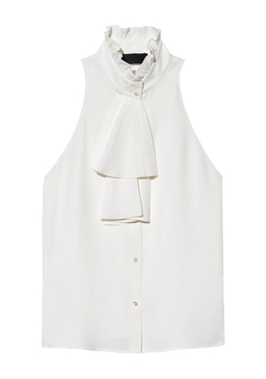 Nili Lotan Felton ruffled-collar blouse - White