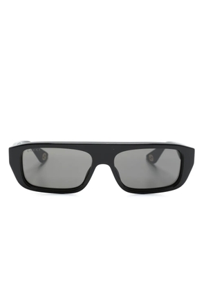 Gucci Eyewear rectangle-frame tinted sunglasses - Black