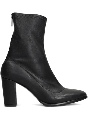 L Arianna 70mm block heel boots - Black