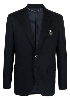 Billionaire chest-pocket fitted blazer - Black