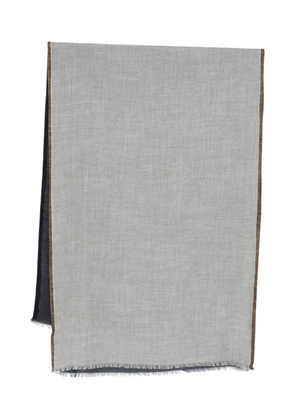 Dell'oglio fringed scarf - Grey