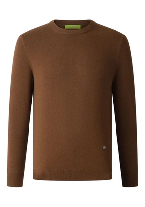 Shanghai Tang shou plaque sweater - Brown