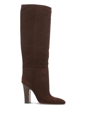 Paris Texas 100mm Lavinia knee-high leather boots - Brown